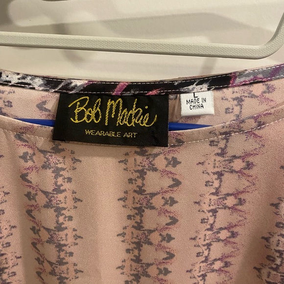 BOB MACKIE WEARABLE ART WOMEN’S TOP - Picture 2 of 6